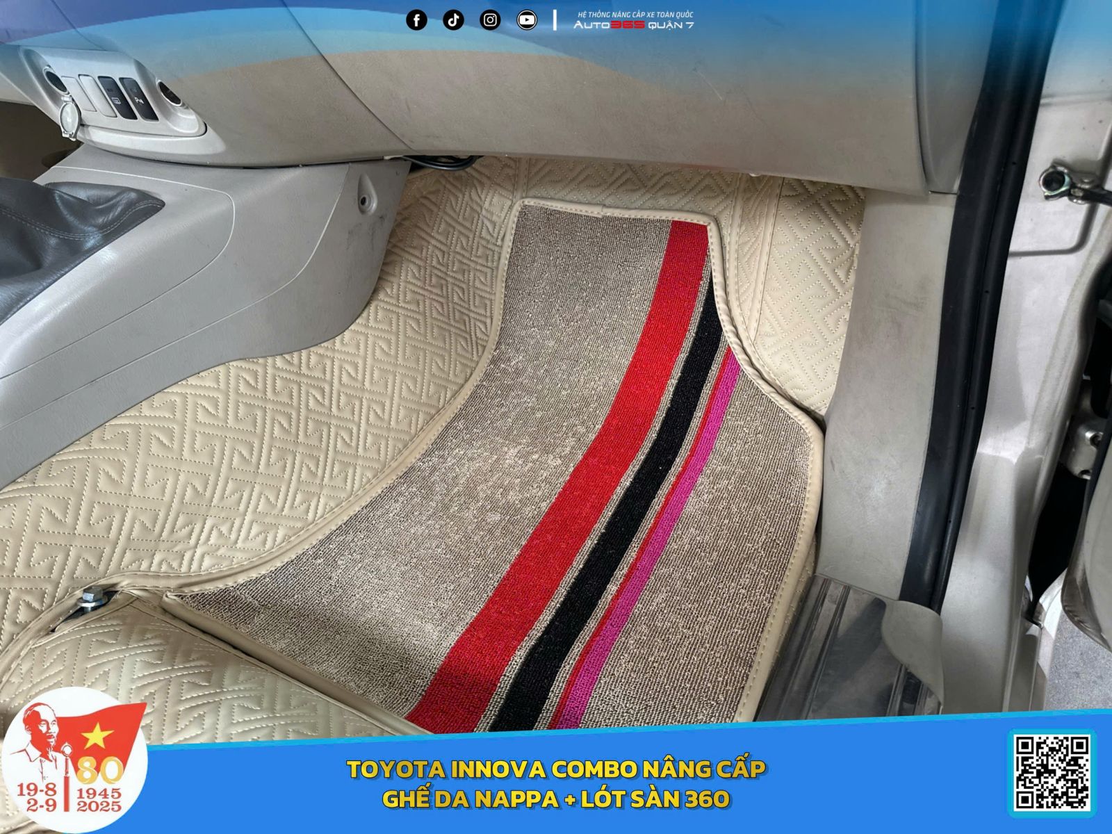 lót sàn 360 xe innova